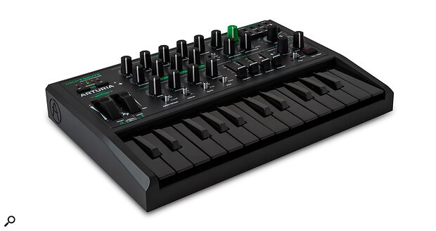 Arturia MicroBrute UFO compact desktop analogue monosynth 
