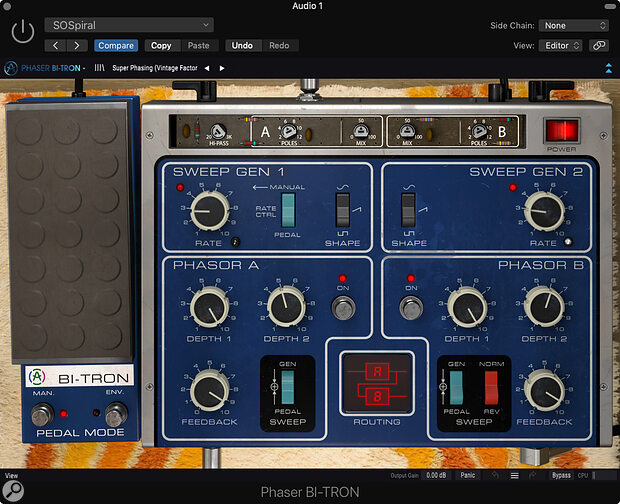 Arturia’s take on the Mutron Bi‑Phase.