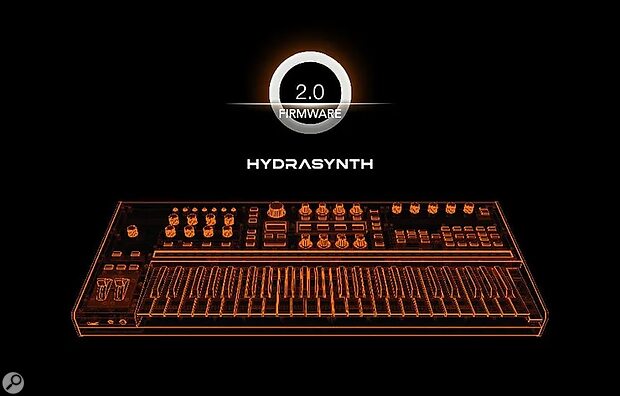 ASM Hydrasynth 2.0 digital sound design synthesizer update polyphonic aftertouch Explorer Desktop Deluxe