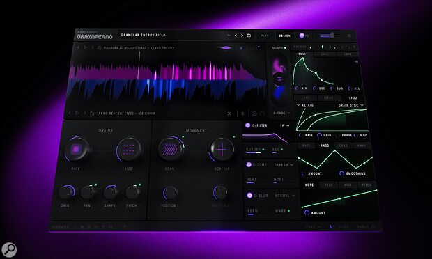 Baby Audio Grainferno granular software synthesizer virtual instrument VST