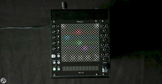 Bela Trails polyphonic touch recorder Eurorack module