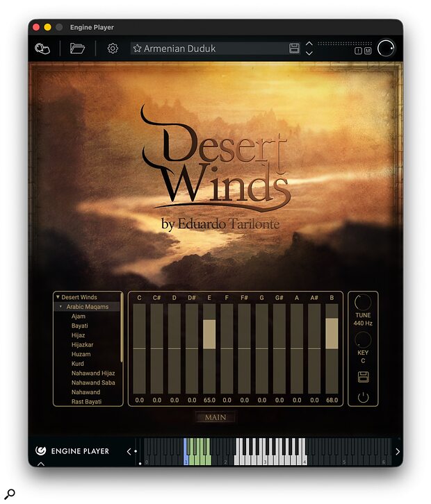 Best Service Desert Winds sample library