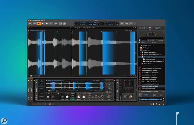 Bitwig Studio 6.1 DAW software Sampler upgrade