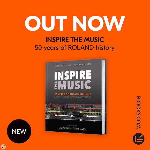 Bjooks Inspire The Music 50 years of Roland book