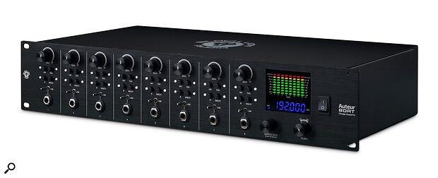 Black Lion Audio Auteur 8DAT ADAT eight-channel preamp expander master clock