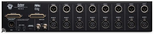 Black Lion Audio Auteur 8DAT ADAT eight-channel preamp expander master clock