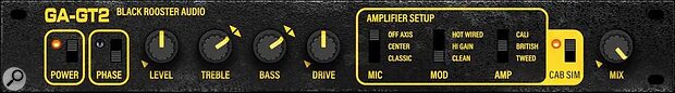 Black Rooster Audio GA-GT2 Tech 21 Sansamp GT2 emulation plug-in preamp cabinet simulator