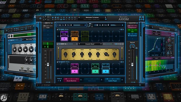 Blue Cat Axiom 2.3 guitar bass multi-effects software plug-in