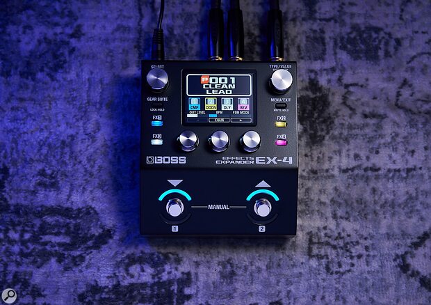 Boss EX-4 Effects Expander multi-effects guitar pedal