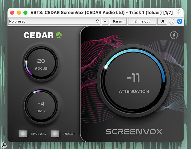 CEDAR ScreenVox
