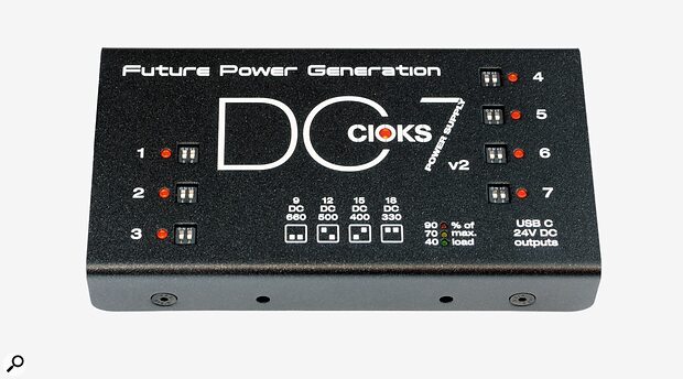 CIOKS DC7 v2 guitar effects pedal PSU isolated power supply