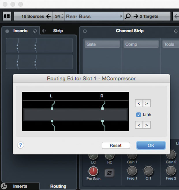 Cubase: Bus Compression