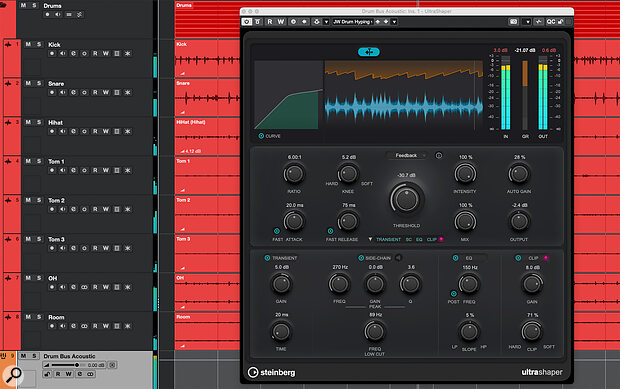 Bring the hype: UltraShaper is a one‑stop option to take your drums from polite to powerful.