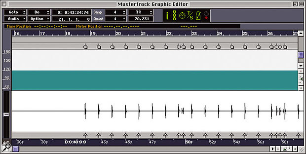 In the Graphical Mastertrack Editor, my M-Points have been turned into Hitpoints.