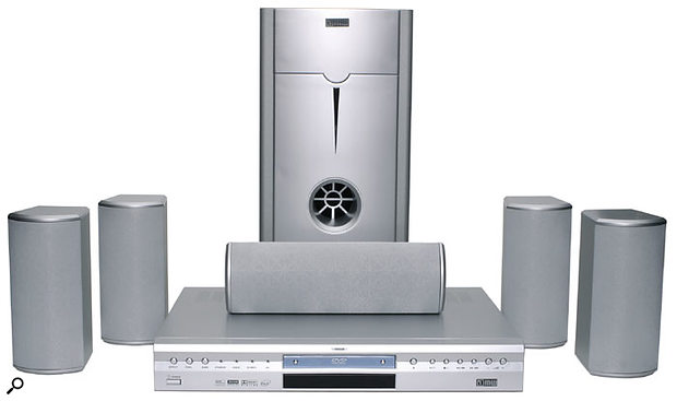 Even budget DVD players like the one in this low-cost AMW home theatre system can not only play CDs, but also MP3 files and surround sound DVD-Audio discs, as well as displaying JPEG digital images on your TV.