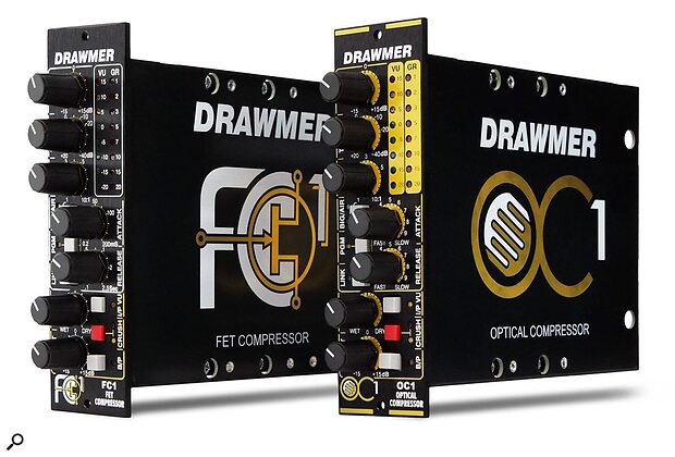 Drawmer OC1 FC1 optical FET compressor 500-series modules