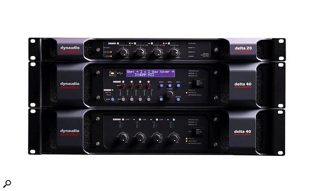 Dynaudio Delta studio monitor power amplifiers