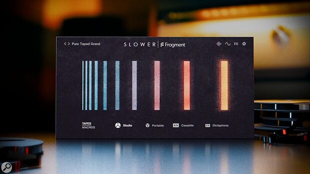 e-instruments Slower Fragment free half-speed analogue tape machine virtual instrument
