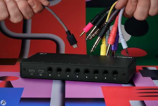 Elektron Outbox 8 audio interface MIDI CV converter USB-C