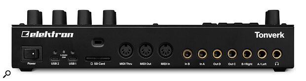Elektron Tonverk back panel