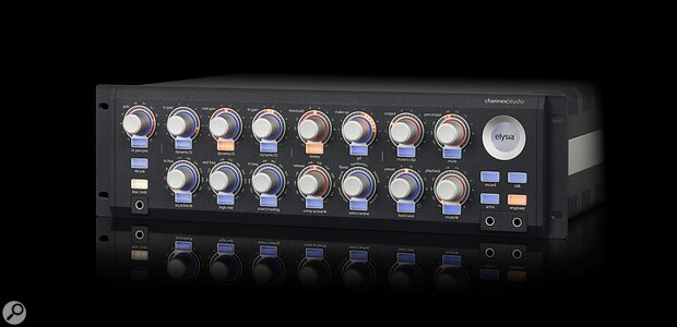 elysia Channex Studio analogue hardware channel strip preamp compressor dynamic EQ plug-in recall