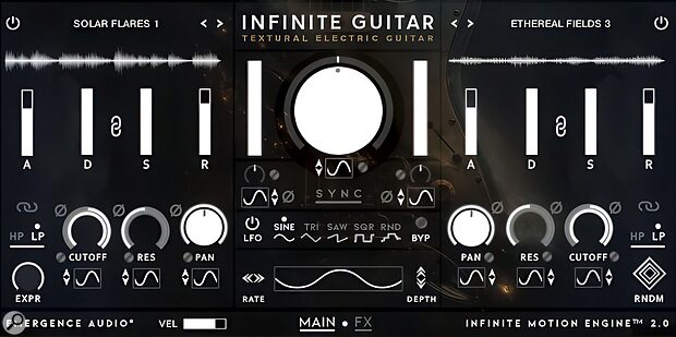 Emergence Audio Infinite Guitar sample library virtual instrument