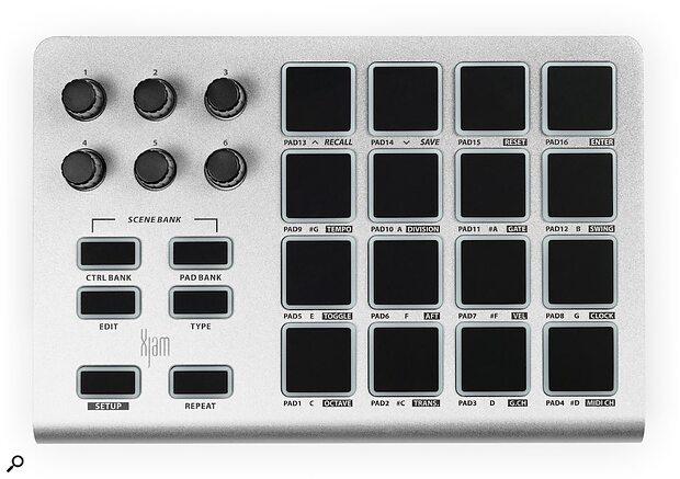 ESI Xjam MIDI performance controller drum pads