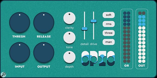 fedDSP Opto optical compressor emulation plug-in