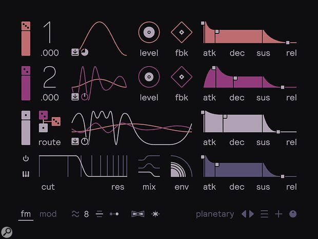 Fors Pivot FM software synthesizer