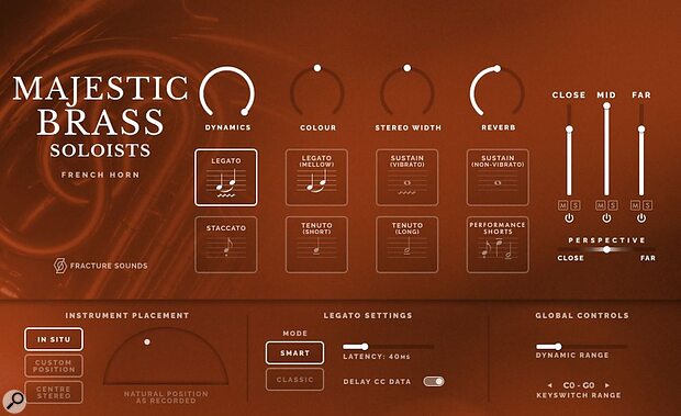 Fracture Sounds Majestic Brass Soloists solo orchestral sample library