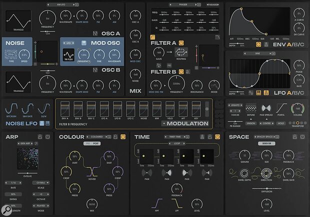 GForce Software MAP West Coast Buchla USA Random Source Serge Tcherepnin modular-inspired software synth VST