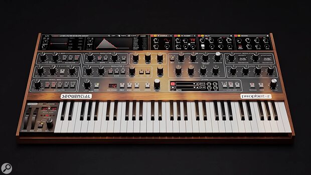 GForce Sequential Prophet-5 vintage analogue synthesizer software emulation