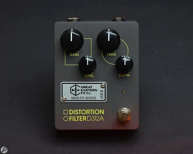 Great Eastern FX Co. Distortion Filter D312A guitar pedal band-pass filter