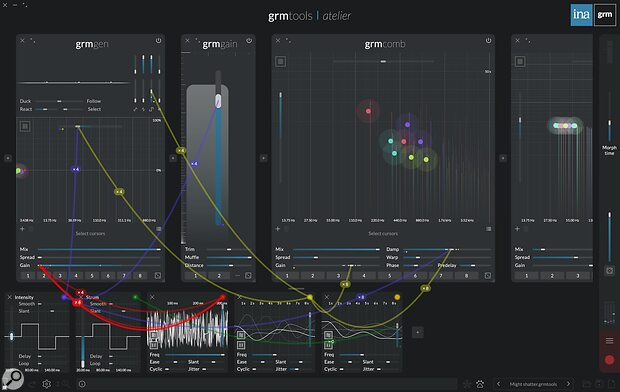 GRM Tools Atelier sound-design virtual instrument platform