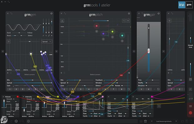 GRM Tools Atelier sound-design modular virtual instrument platform