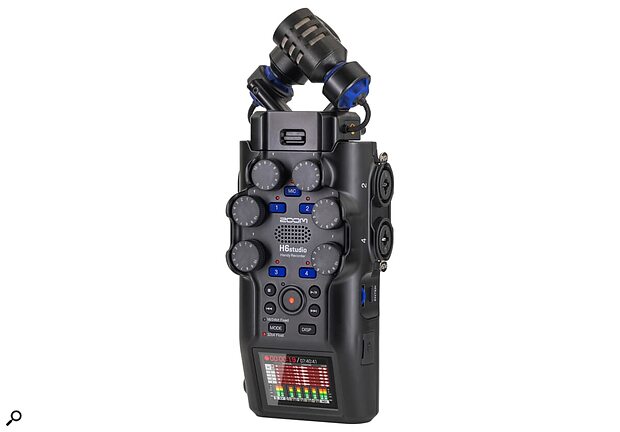 Zoom H6studio digital recorder - front