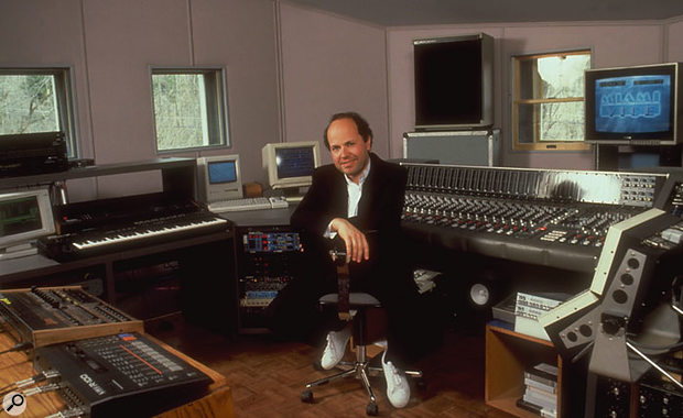 Jan in his studio, 1988.