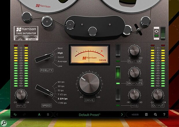 Harrison Audio Tape Saturator plug-in