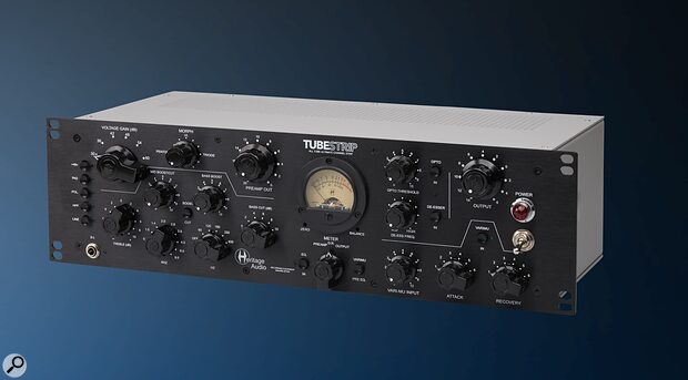 Heritage Audio Tubestrip high-end hardware channel strip preamp EQ compressor