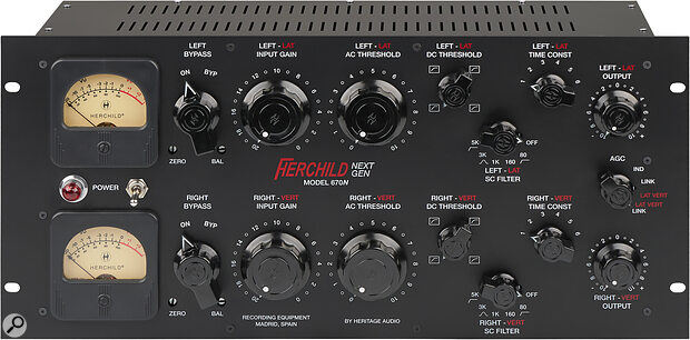 Though still very large, this Next Gen version of the Herchild 670 occupies 1U less rack space than the ‘full fat’ original.
