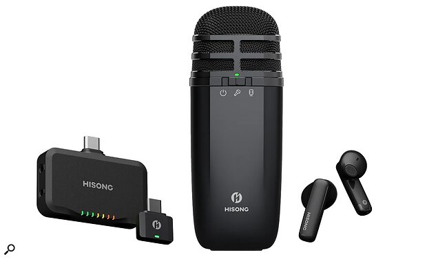HISONG AirStudio S1 portable USB mic wireless IEM monitoring system