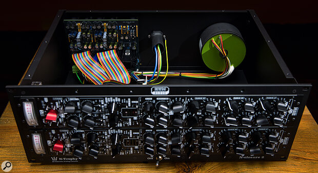 Both N‑STRIP enclosures (the N‑STRIP 2 is pictured) feature an internal linear power supply.