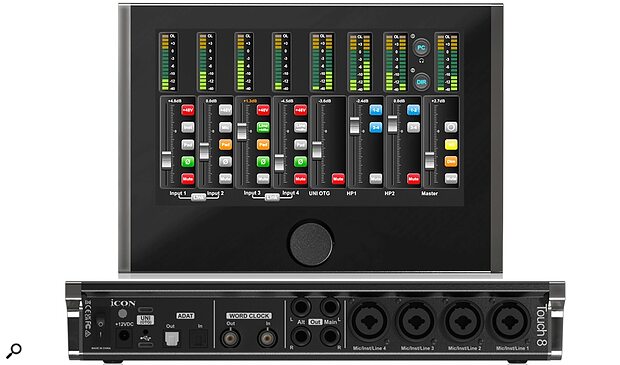 Icon Pro Audio Touch 8 touchscreen audio interface