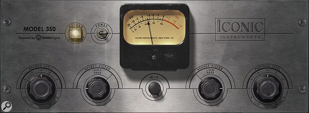 Iconic Instruments Model 350 Tube Preamp plug-in Ampex 350 tape machine