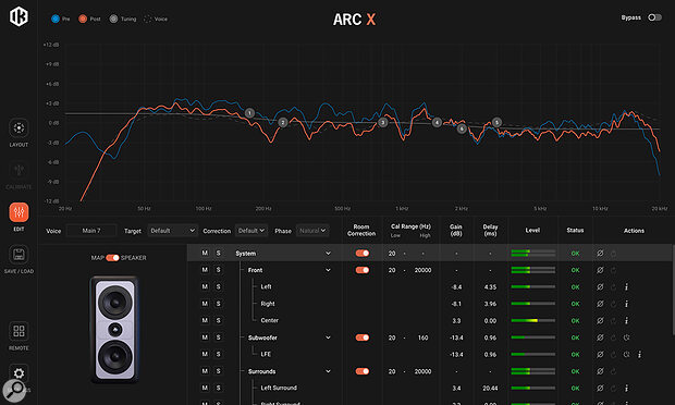IK Multimedia ARC X Immersive Dolby Atmos room correction software