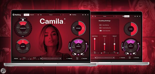 IK Multimedia ReSing Doubling double-track vocal ensemble generation plug-in