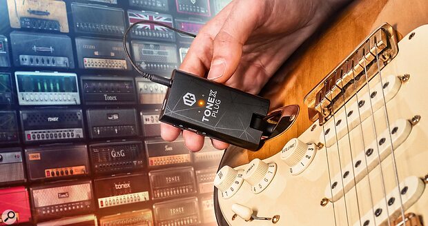 IK Multimedia TONEX Plug compact portable amp effects modelling hardware