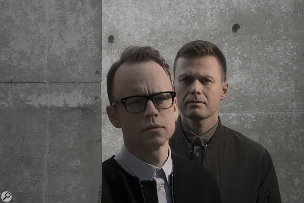 Production duo Seeb are Simen Eriksrud (with the glasses) and Espen Berg.