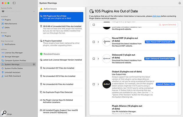 Gosh, what a lot of updates! Plugin Station can help streamline that process...