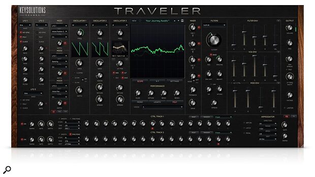 Keysolutions Sounds Traveler software synthesizer